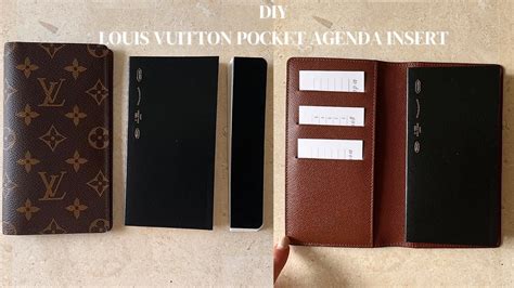 louis vuitton pocketbook|louis vuitton pocket agenda refill.